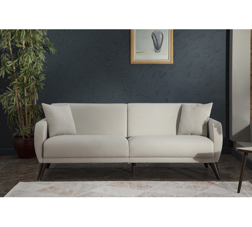 Трехместный Диван-кровать Flexy Флекси (крем)