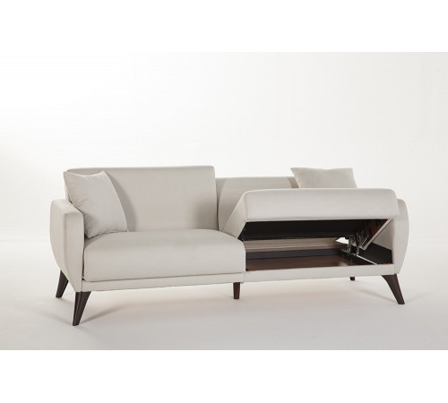 Трехместный Диван-кровать Flexy Флекси (крем)