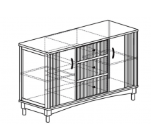 Комод для белья Мартина 822
