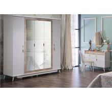 Шкаф платяной Монреаль (Monreal) 5-ти дверный MONR-33 Шкаф платяной Монреаль (Monreal) 5-ти дверный MONR-33